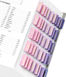 Bible Tabs for Women & Men, Laminated Bible Tabs for Study Bible, Large Print Bible Tabs for Easy Navigation, Bible Index Tabs, 