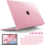 Tuiklol for MacBook Air 13 inch 2021-2018 Release M1 A2337/A2179/A1932 with Retina Display Touch ID,Hard Shell Case and Keyboard
