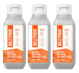 Bulletproof Brain Octane C8 MCT Oil, 16 Ounces (Pack of 3), Keto Supplements for Sustained Energy and Craving Support