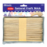 B BAZIC PRODUCTS Jumbo Natural Craft Stick, Wood, 100 Per Pack (343348P)