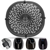 Air Fryer Grill Pan For Power Xl Gowise 7Qt Air Fryers,Nonstick Coating Crisper Plate,Air Fryer Replacement Parts,Air Fryer Rack