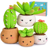 Crochet Kit for Beginners - Crochet Starter Kit with Step-by-Step Video Tutorials, Learn to Crochet Kits for Adults, DIY Knittin