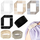 4 Pairs Jersey Sleeve Bands Sleeve Holders Soccer Softball Sleeve Ties with Hook and Loop Fasteners Sleeve Straps for Shirts Scr