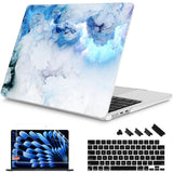Mektron Designed for 2025/2024/2023 MacBook Air 15 INCH M4 A3241 /M3 A3114 /M2 A2941 Case, Printed Plastic Hard Shell Cover with