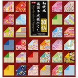 Toyo Reversible Origami Washifu Chiyogami, Ryoumen Chiyogami Zukushi 15cm x 15cm (018060)