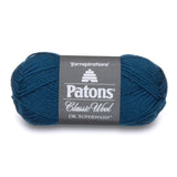 Patons Classic Wool DK Yarn, 1.75 oz, Mallard Teal, 1 Ball