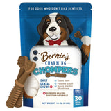 Bernie's Charming Chompers - Daily Dental Chews for Dogs 15-25 Lbs. - 30 Count - Cleans Teeth, Freshens Breath, + Boosts Oral-Gu