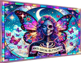 igoodom Large Diamond Painting Kit for Adults, Skull Large Diamond Art Kit, DIY Full Drill Round Big Halloween Diamond Painting 
