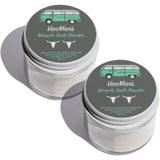 Vanmans - Mint and Bone Tooth Powder Toothpaste (2 Pack) - Remineralizing Tooth Powder with Cattle Bone Derived Hydroxyapatite, 
