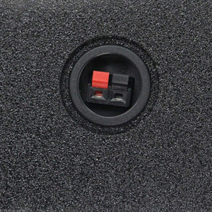 Qpower Single 10'' Universal Downfire Or Behind The Seat Emplty Enclosure