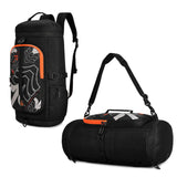 Nasher Miles Hunter Duffle Bag | 30L Polyester CarryOn Luggage | Travel Backpack | Weekender Bag With Shoe Compartment | Ideal 