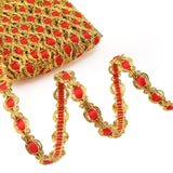 Golden Gimp Braid Trim 3/8 Metallic Braid Edge Trim Ribbon for Costume Jewelry Crafts Sewing