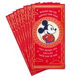 Hallmark Disney Chinese New Year Cards 2026 (8 Lunar New Year Lucky Money Envelopes for Kids) Mickey Mouse Lai See, Year of the 