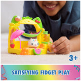 Gabby's Dollhouse, Cakeys Fruit Smoothie Balcony Playset, 8-Pcs with Toy Figures, Dollhouse Accessories & Sensory Play, Kids Toy