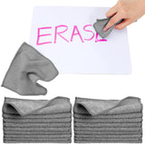 Tanlade Microfiber Cleaning Cloth 6x6 Cleaning Rags Reasonable Kitchen Towels Microfiber Towels Cars Wash Dry Erase Cloth (Gray,