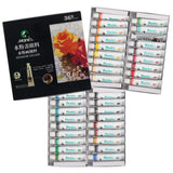 Marie's Artist Gouache Paint Sets - Highly Pigmented Gouache for Painting, Artists, Illustrators & Designers - Set of 36 Assorte