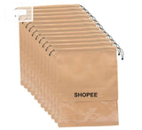 Shopee Branded Transparent Shoe Pouches Shoe Bags (Pack Of 6) Shoe Storage Bags
