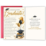 YIWANSIN Funny Graduation Card Gift for Him Her, Lovely Proud of You Congratulations Card for High School & College Grad, Colleg