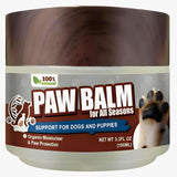 Maggie & Me Natural Organic Paw Balm for Dogs - 3.3oz Dry Cracked Paw Treatment, Hot Pavement Protector, Itchy Skin Relief, Nose