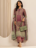 Libas Women'S Linen Kurta Sets (48866_Mauve_M)