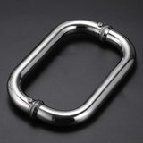 BlueNatHxRPR 6 Stainless Steel Glass Door Handle Shower Door Handle