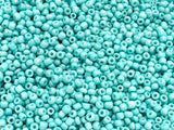 Large Czech Glass Seed Beads Size:6/0 40 gr / 1.4 oz (Baby Blue)