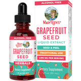MaryRuth Organics Grapefruit Seed Extract Grapefruit Seed Oil Drops | Peel & Seed | Herbal Tinctures Liquid Drops | Sugar Free |