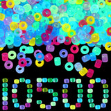 Jexine 10500 Pcs Pony Beads Bulk Plastic Beads for Bracelet Making Hair Braids DIY Necklace Jewelry Making Gifts for Christmas (