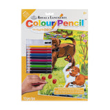 Royal and Langnickel Colour by Number Pencil, Kitten and Puppy