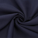 Cotton Polyester Fabric by The Yard - 60 Wide Broadcloth Fabric Soft,Breathable Material - for Lining,Clothes Sewing,DIY (Navy, 