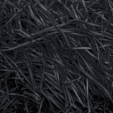 MARFOREVER 200g/7oz Crinkle Shredded Paper Filler for Gift Baskets, Black Raffia Grass Confetti Cut Paper Shred for Christmas Ba