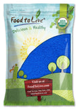 Food to Live Organic Blue Spirulina Powder, 8 Pounds - Non-GMO, Pure Raw Blue-Green Algae Extract, Vegan, Non-Irradiated, Great 