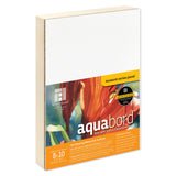 Ampersand Art Supply Watercolor Painting Panel: Museum Series Aquabord, 11/2 Inch Cradled Profile, 8 x 10