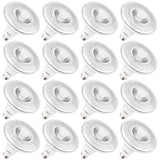 Sunco 16 Pack Outdoor Flood Light Bulb LED PAR38, Exterior Spotlight Bulbs, Weatherproof, 1050 LM, 13W (100W Equivalent), 3000K 
