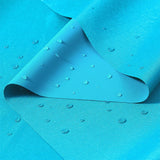Sewdudely 600D Outdoor Waterproof Fabric by The Yard - 59 Wide Turquoise Nylon Fabric for Furniture Covers, Outdoor Chair Cushio