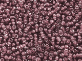 Large Czech Glass Seed Beads Size:6/0 40 gr / 1.4 oz (Brown Silver Lined)