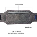 ANJ Outdoors Super Slim Water Resistant Money Belt, Running Belt for Women and Men, Expandable Phone Belt to Hold Cell Phones, C