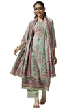 Libas Women'S Linen Kurta Sets (48865_Grey_Xs)