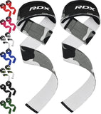 RDX Lifting Straps for Weightlifting -100% Cotton Heavy Duty Gym Wrist Strap with 5MM Neoprene Padding, 60CM Anti-Slip Hand Grip