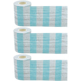Teacher Created Resources Straight Rolled Border Trim, 3-Inch X 50, Blue, Stripes, 3/Pack (Tcr8924-3)