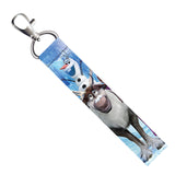 Isee 360 Olaf Lanyard Tag With Swivel Lobster For Gift Luggage Bags Backpack Laptop Bags L X H 5 X 0.8 Inch