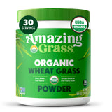 Amazing Grass Wheat Grass Powder: 100% Whole-Leaf Wheat Grass Powder for Energy, Detox & Immunity Support, Chlorophyll Providing