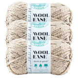 (3 Pack) Lion Brand Yarn 640123E WoolEase Thick and Quick Yarn , 97 Meters, Oatmeal3