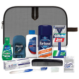 Man on the Go 10pc Travel Kit Mesh Bag