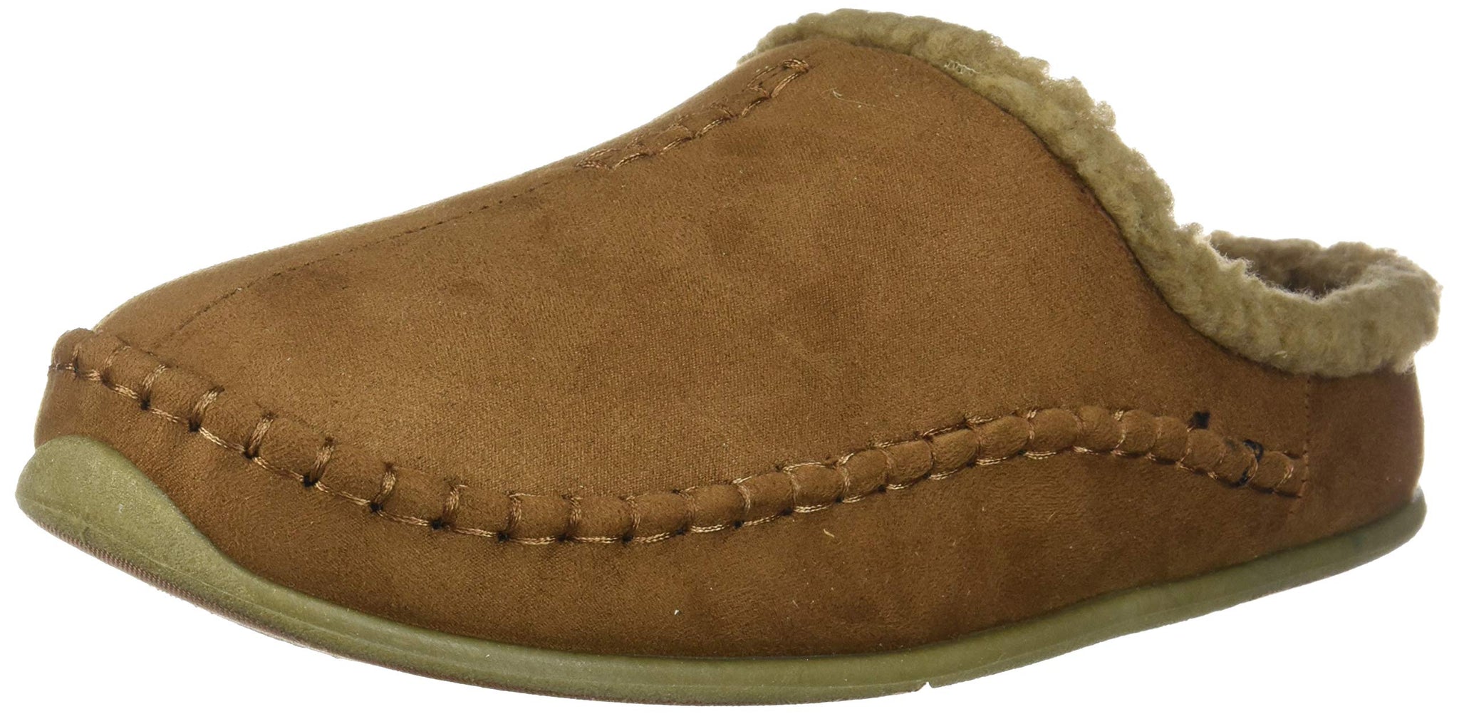 Deer Stags Unisex Nordic Microsuede Slipper / Chestnut / Men's 15 US / Wide