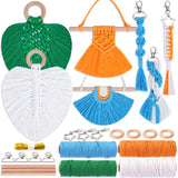 NEXBOX Macrame Kit for Kids & Adults Beginners, DIY Crafts for Girls Age 6-8 8-12 Year Old, Gifts Ideas for Birthday & Christmas