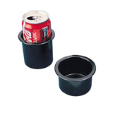 Sea-Dog 588000 Flush Mount Drink Holder, 2 Deep - Black