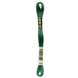 DMC 117909 6 Strand Embroidery Cotton Floss, Very Dark Emerald Green, 8.7Yard