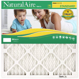 Flanders 84858.012025 NaturalAire Standard Air Filter MERV 1inch, 20 x 25. (Pack of 12)