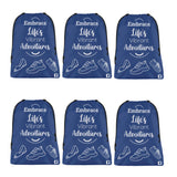 Kuber Industries Pack Of 6 Travel Packing Bags For Clothes | Travel Pouches | Packing Cubes Travel Organizer | Organizer Bags Fo
